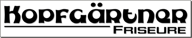 Logo des Schaufensters Kopfgärtner-Friseure