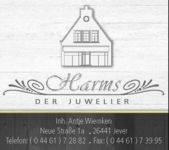 Logo des Schaufensters Juwelier Harms